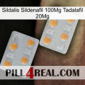 Sildalis Sildenafil 100Mg Tadalafil 20Mg 25